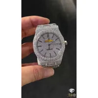 Moissanite diamond watch
