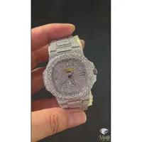 Moissanite diamond watch