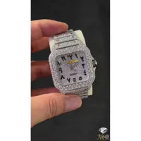 Moissanite diamond watch