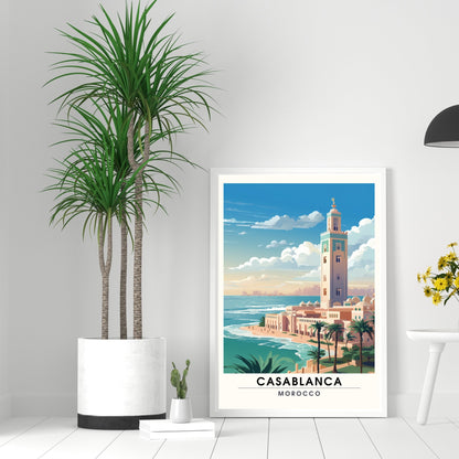 Impression Casablanca, Maroc | Impression de voyage Casablanca  | Mosquée Hassan-II