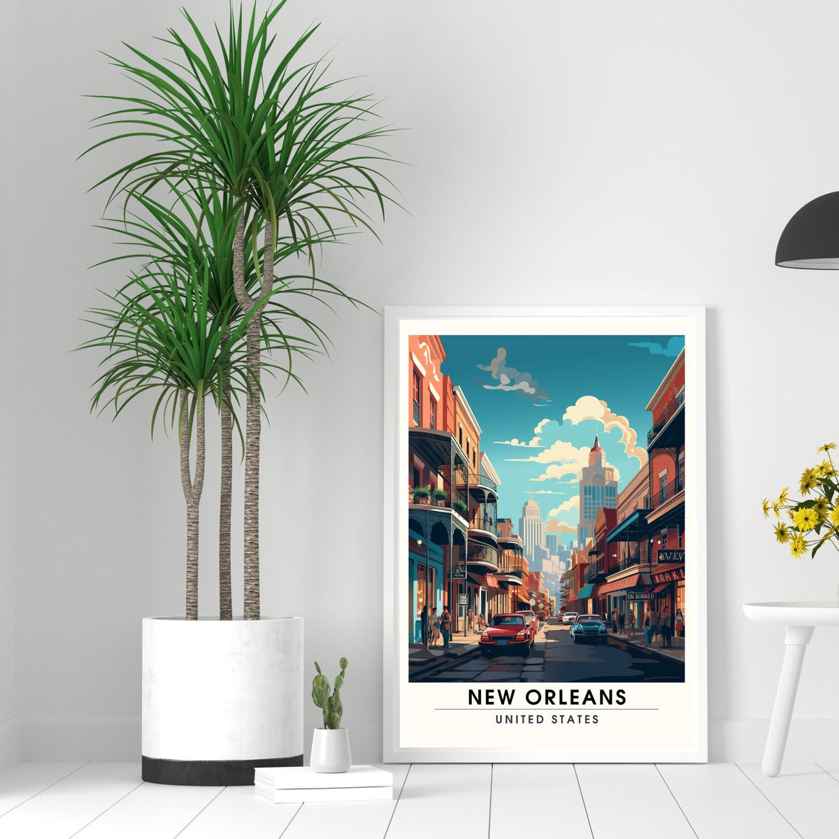 Impression Nouvelle Orléans, USA | Poster de voyage Nouvelle Orléans  | Poster de voyage | affiche USA